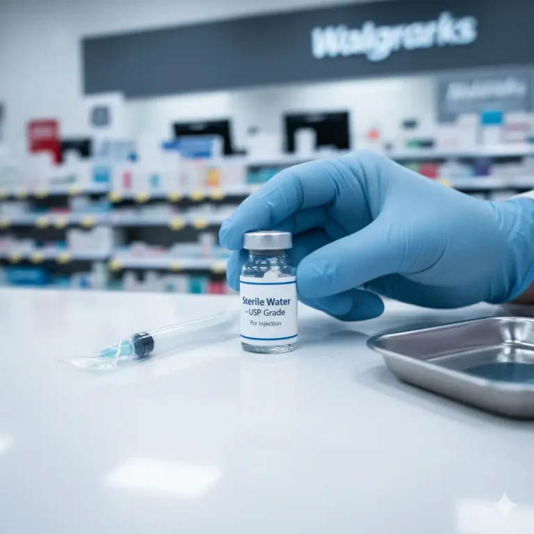 sterile water walgreens